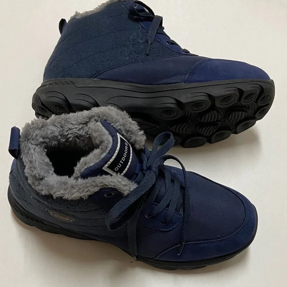 BomKinta Outdoors Women’s Blue Insulated Boots Size 41.5 US 10 10.5 Appropriate